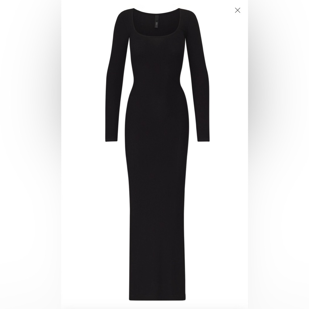 SKIMS SOFT LOUNGE LONG SLEEVE DRESS